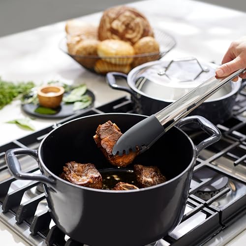 Cast Iron Stockpot (6 Qt Dutch Oven with Lid / Dutch Oven)