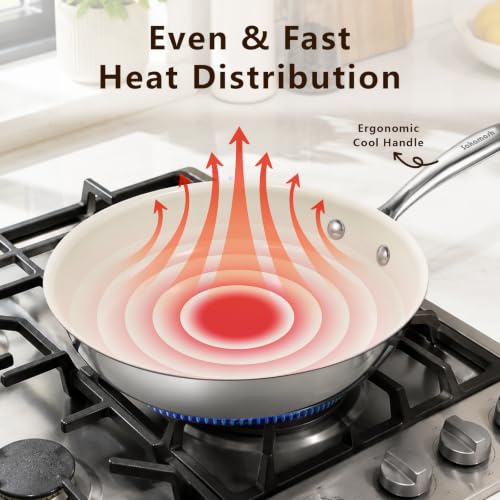 Nonstick Ceramic Frying Pan 9.5" (9.5")