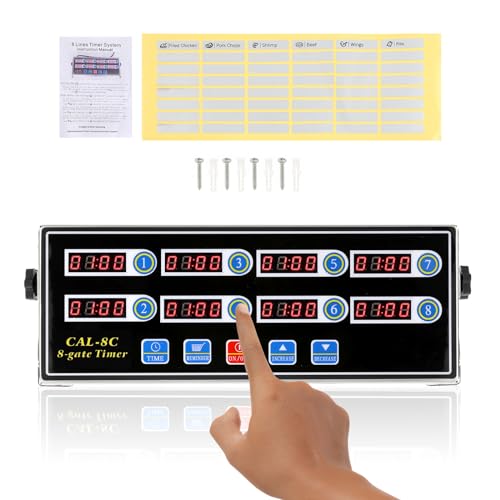 8 Channel Digital Kitchen Timer