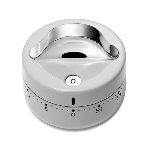 Mechanical Kitchen Timer (Gray)
