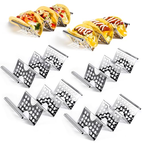 Stainless Steel Taco Holders Set of 6