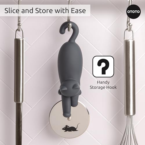 NEW Kitty Cut Pizza Cutter Wheel by OTOTO