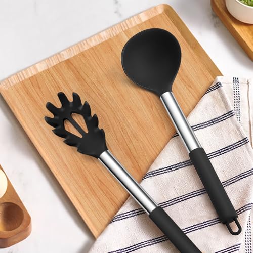 Silicone Pasta Fork and Ladle