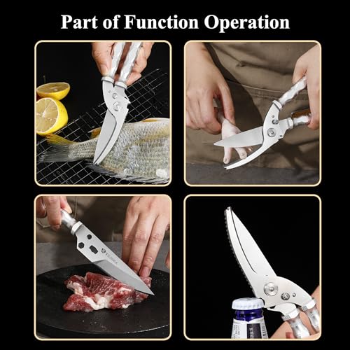 Multi function Stainless Steel Poultry Outdoor Shears