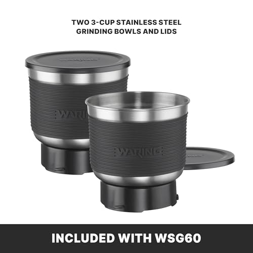 Electric Spice Grinder with 3 (Wet or Dry 3 Cup Grinder)