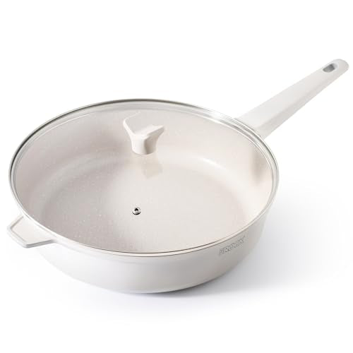 SOHO Nonstick Deep Frying Pan with Lid