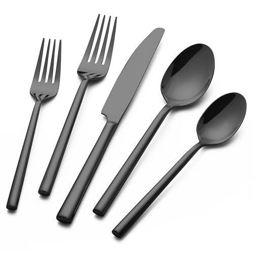 Forged Silverware Set Stainless Steel Flatware Set Cutlery Set