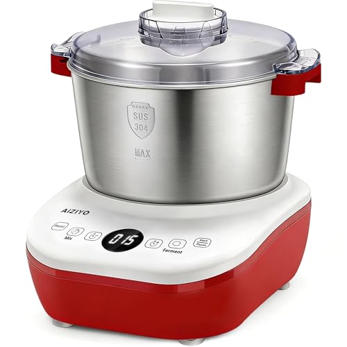 DoughChief 5.3QT Dough Maker (Red / 5.3 QT)
