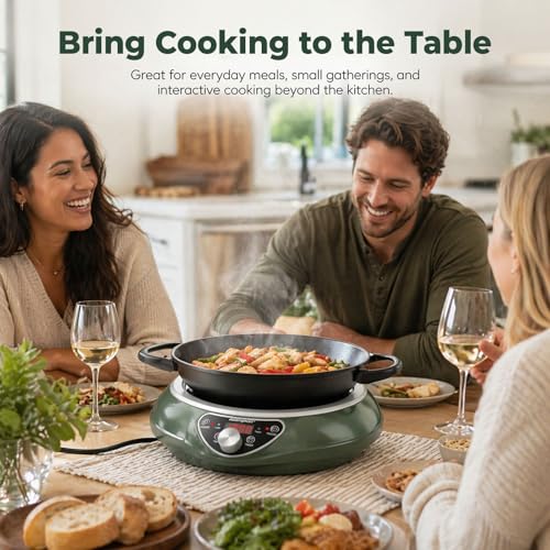ABngdun Concave Induction Wok Cooktop