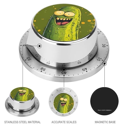 Funny Pickle Cartoon Kitchen Timer (Style-7 / One Size)