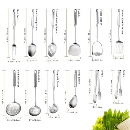 304 Stainlss Steel Kitchen Utensils Set
