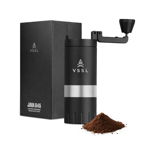 Java G45 Premium Manual Coffee Grinder (Black / 45 Gram Standard)