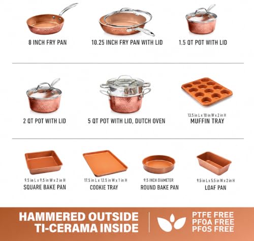 Premium Hammered Cookware
