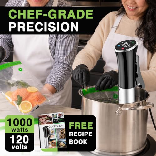 Sous Vide Cooker 1000W (30-Bag Machine Kit / Deluxe)