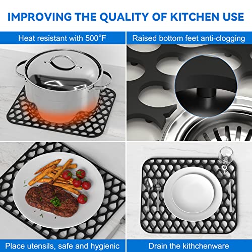 TOOVEM Sink Protectors for Kitchen Sink