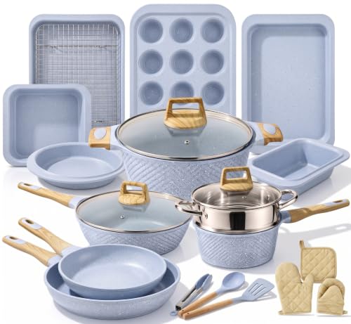 Piece Professional Grade Complete Home Kitchen Cookware Set