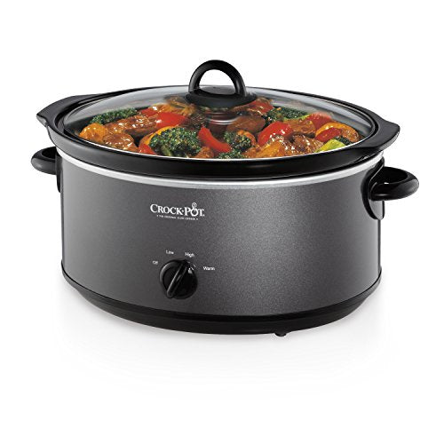 Small 2.5 Quart Casserole Slow Cooker in White