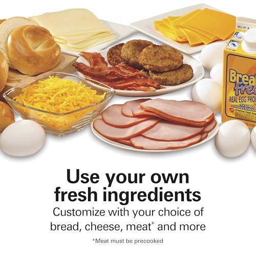 Breakfast Sandwich Maker with Egg Cooker Ring