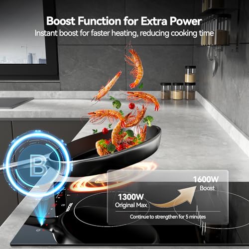 Electric Induction Cooktop 1 2 4 5 Burner