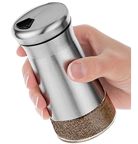 Pepper Shaker or Salt Shaker with Adjustable Pour Holes