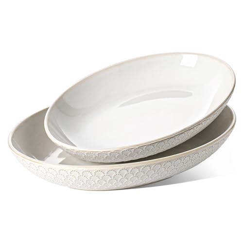 Ceramic Serving Bowls Set of 2