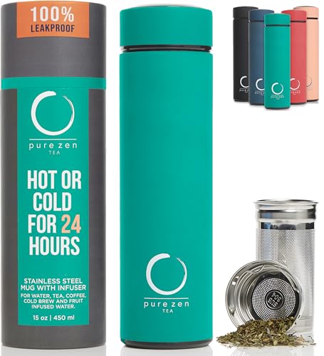 Insulated Tea Infuser Bottle