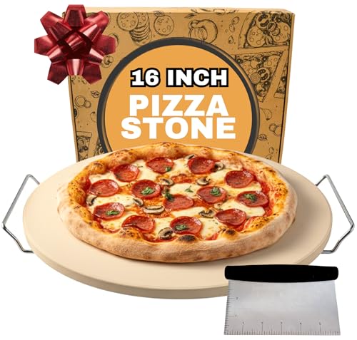 16 inch Round Pizza Stone for Oven and Grill
