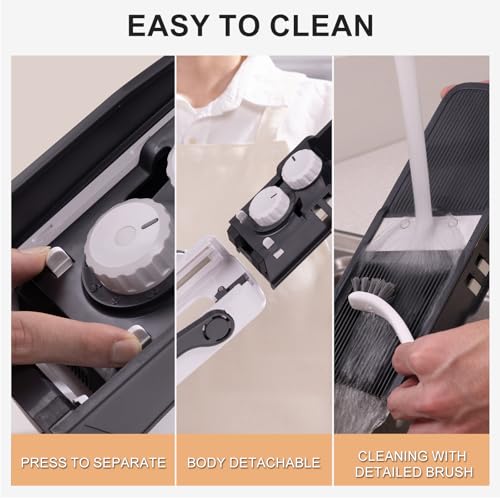 Safe Mandoline Slicer Pro (4th Gen Black)