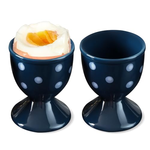 Porcelain Egg Cup Timer Set of 2
