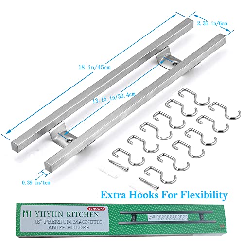 18 Inch Magnetic Knife Holder for Wall Mount (18Inch)