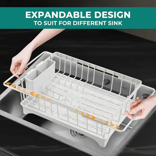 Small Dish Drying Rack in Sink