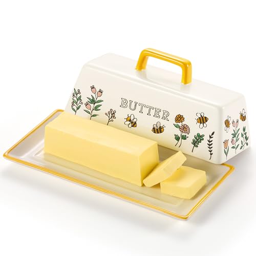Ceramic Butter Dish with Lid
