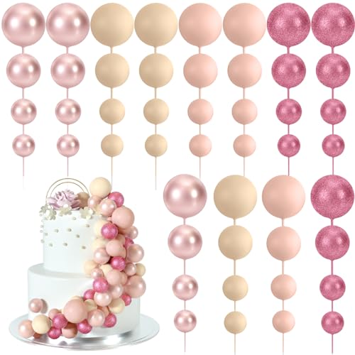 48 Pcs Cake Topper Decorations