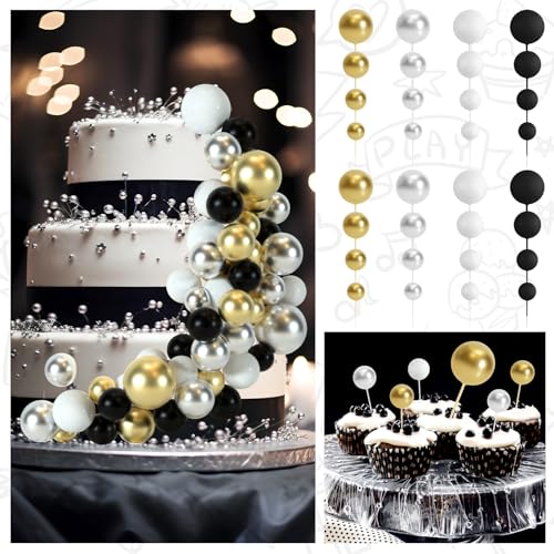 48 Pcs Cake Topper Decorations