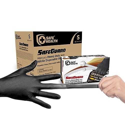 Nitrile Black Disposable Gloves