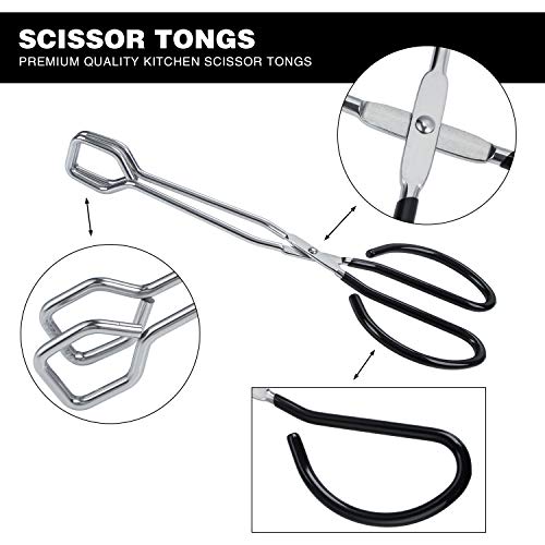 Stainless Steel Scissor Tongs