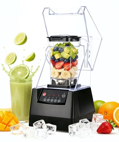 Commercial Professional Blender With Shield