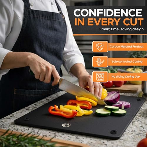 3 Piece Composite Wooden Cutting Board Set