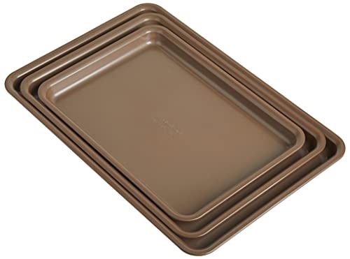Gourmet Nonstick Bakeware Set with Nonstick Cookie Sheets