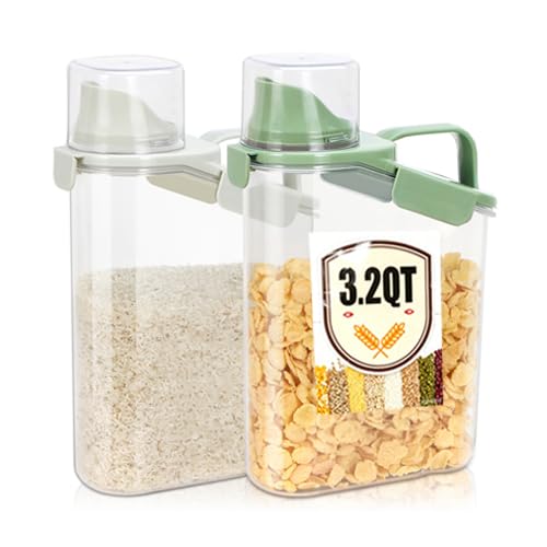 Rice Container 2 Pack 5 Lbs