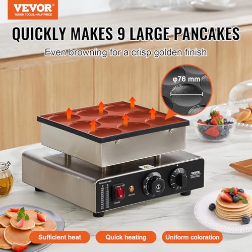 Waffle Maker Mini Dutch Pancake Maker
