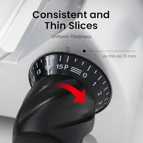 12" Commercial Meat Slicer 300W Electric Deli Food Slicer (12")