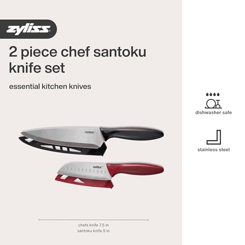 Utility Kitchen Knives with Sheath Covers