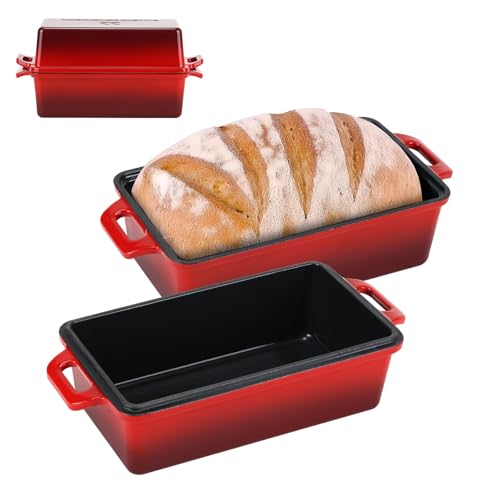 Enamel Cast Iron Bread Pan Loaf Pan COLOR