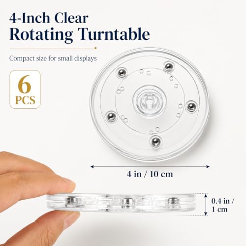 6 Pack Small Lazy Susan