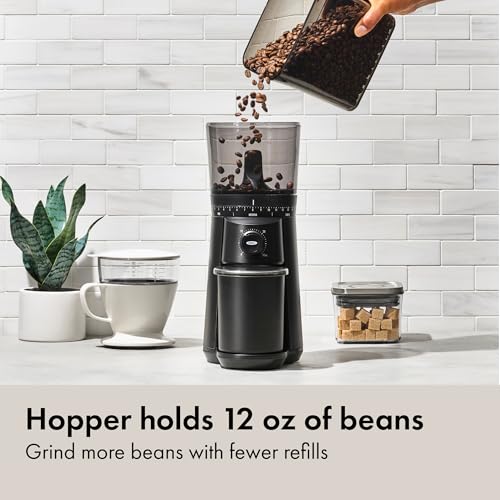 Brew Conical Burr Electric Coffee Bean Grinder (Matte Black)