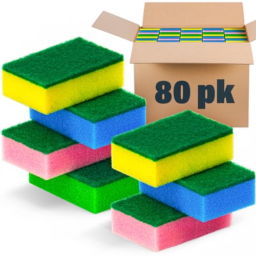 Non Scratch Cleaning Scrub Sponges