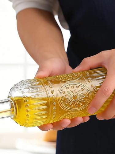 1 Pcs Olive Oil Dispenser Bottle for Kitchen (One circle)
