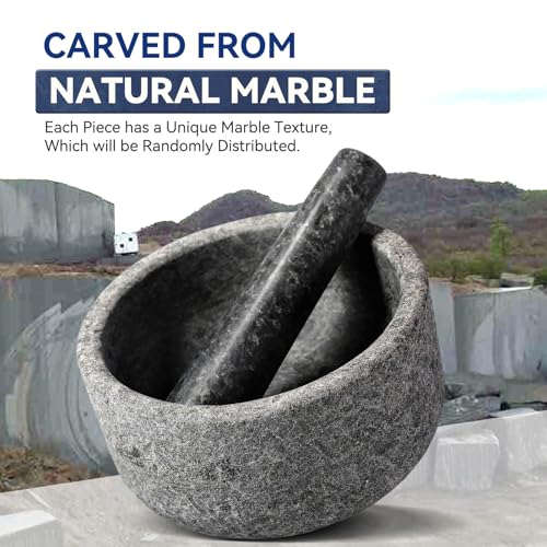 Natural Mortar and Pestle Set