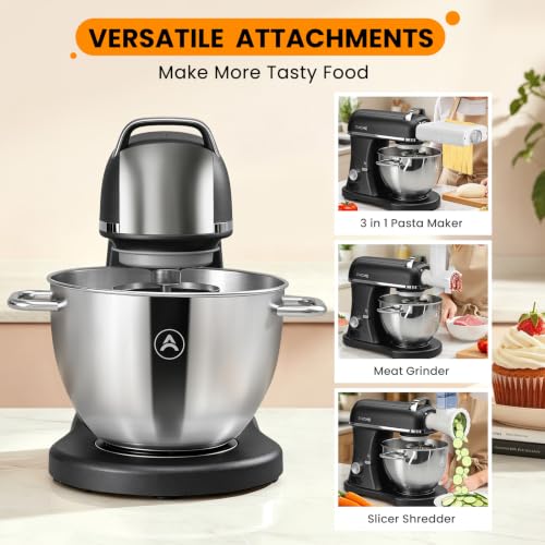 8.4QT Commercial Stand Mixer 800W with NSF Certified and Aluminum Die Casting
